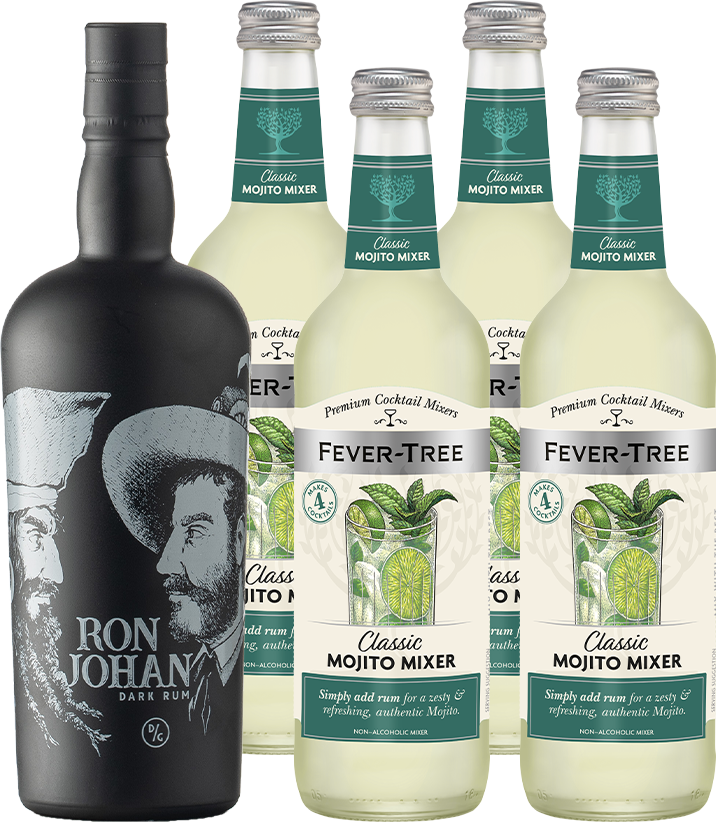 Johan Dark Rum & Mojito Mixer Johan Dark Rum & Mojito Mixer