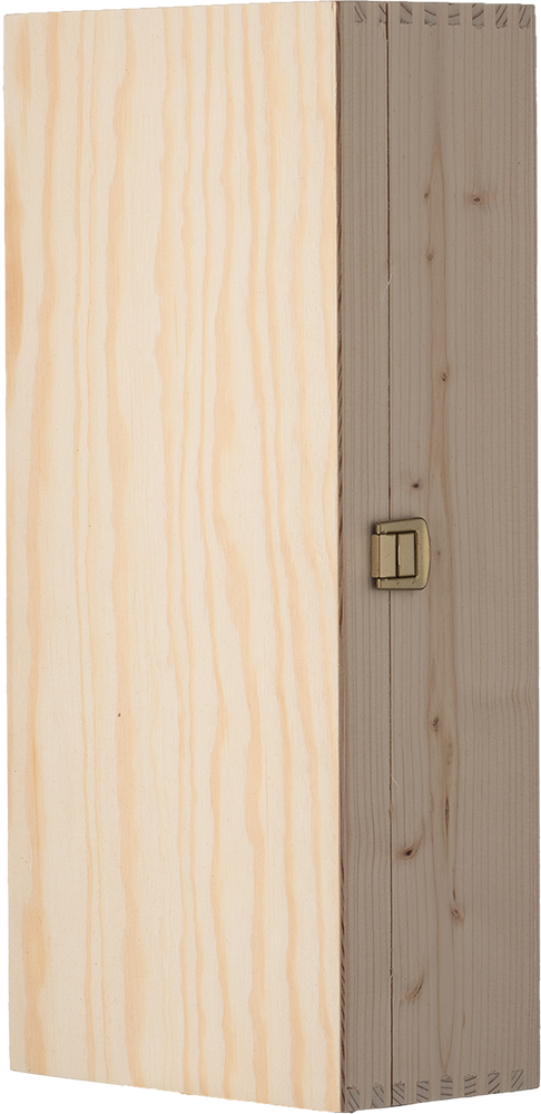 Holzkiste für 2 Flaschen 0,75 Liter Holzkiste für 2 Flaschen 0,75 Liter