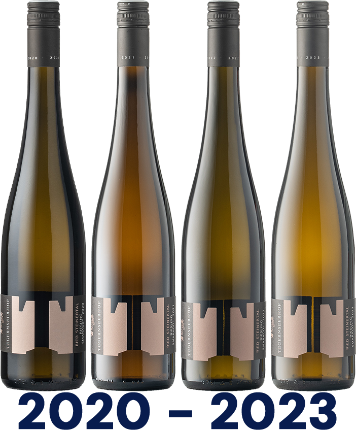 Vertikale: Riesling Ried Steinertal Smaragd Vertikale: Riesling Ried Steinertal Smaragd