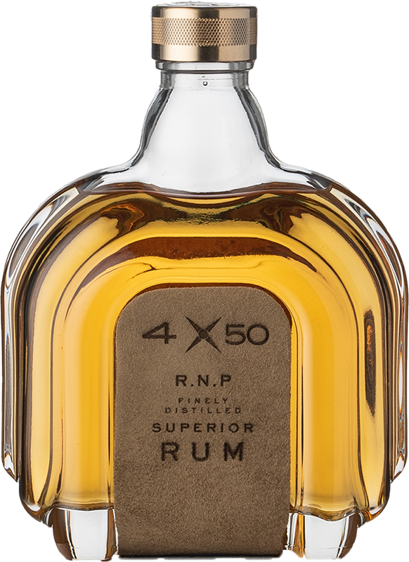 4X50 R.N.P. Finely Distilled Superior Rum 4X50 R.N.P. Finely Distilled Superior Rum
