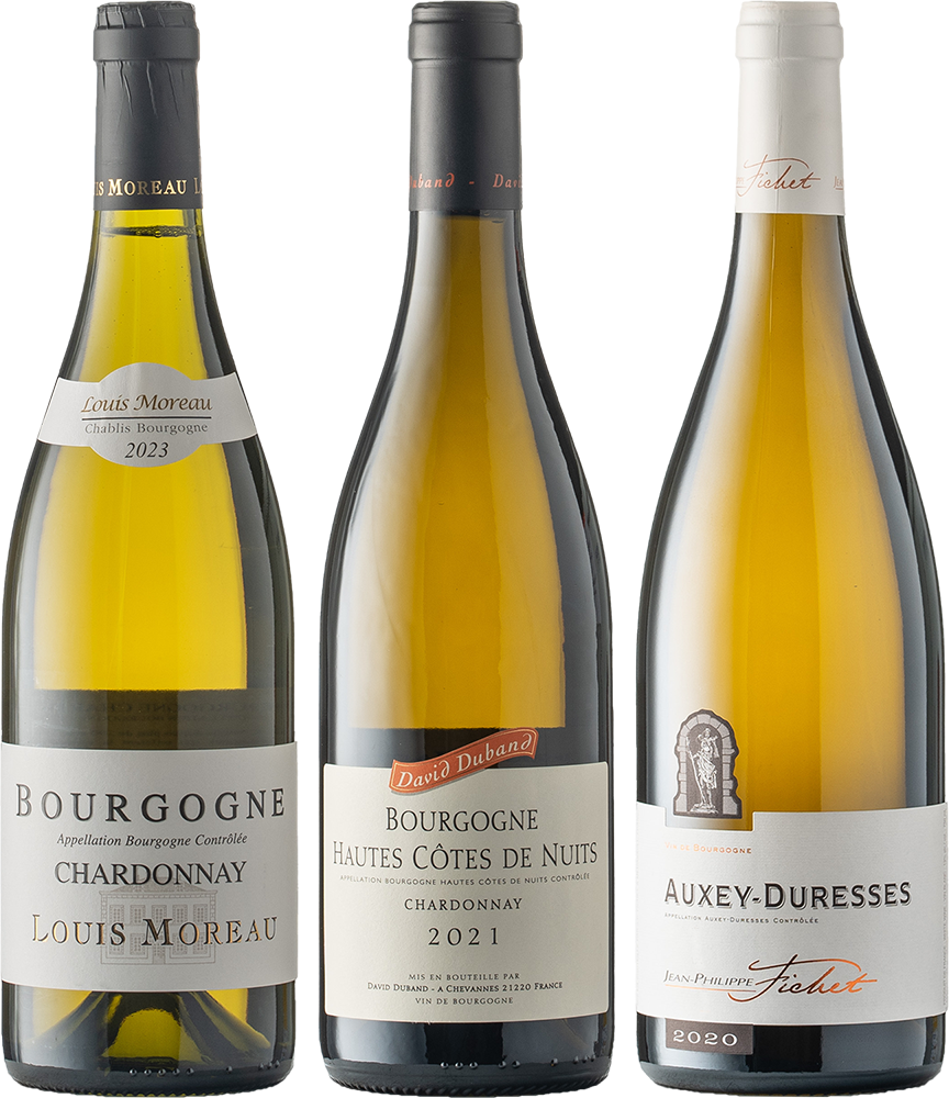 Weinset: Chardonnay Burgund Weinset: Chardonnay Burgund