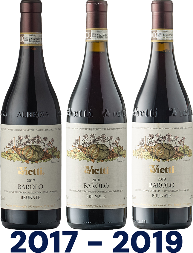Vertikale: Barolo DOCG Brunate