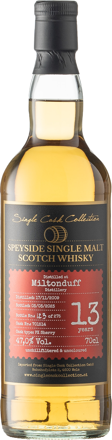 Miltonduff 13 Years Speyside Single Malt Whisky