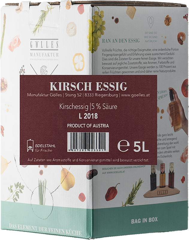 Kirschen Essig Bag in Box Kirschen Essig Bag in Box