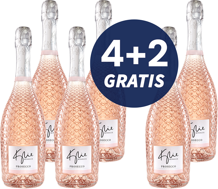 4+2 Aktion: Kylie Prosecco Rosé (Valentinstagsspecial)