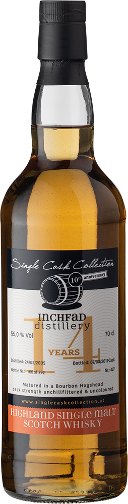 Inchfad 14 Years Highland Single Malt Scotch Whisky Inchfad 14 Years Highland Single Malt Scotch Whisky