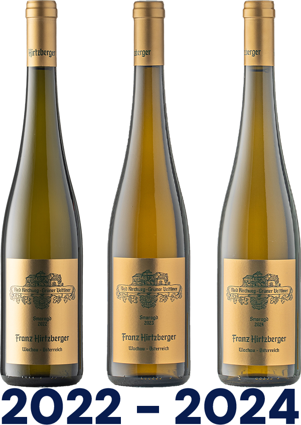Vertikale: Grüner Veltliner Ried Kirchweg Smaragd Vertikale: Grüner Veltliner Ried Kirchweg Smaragd