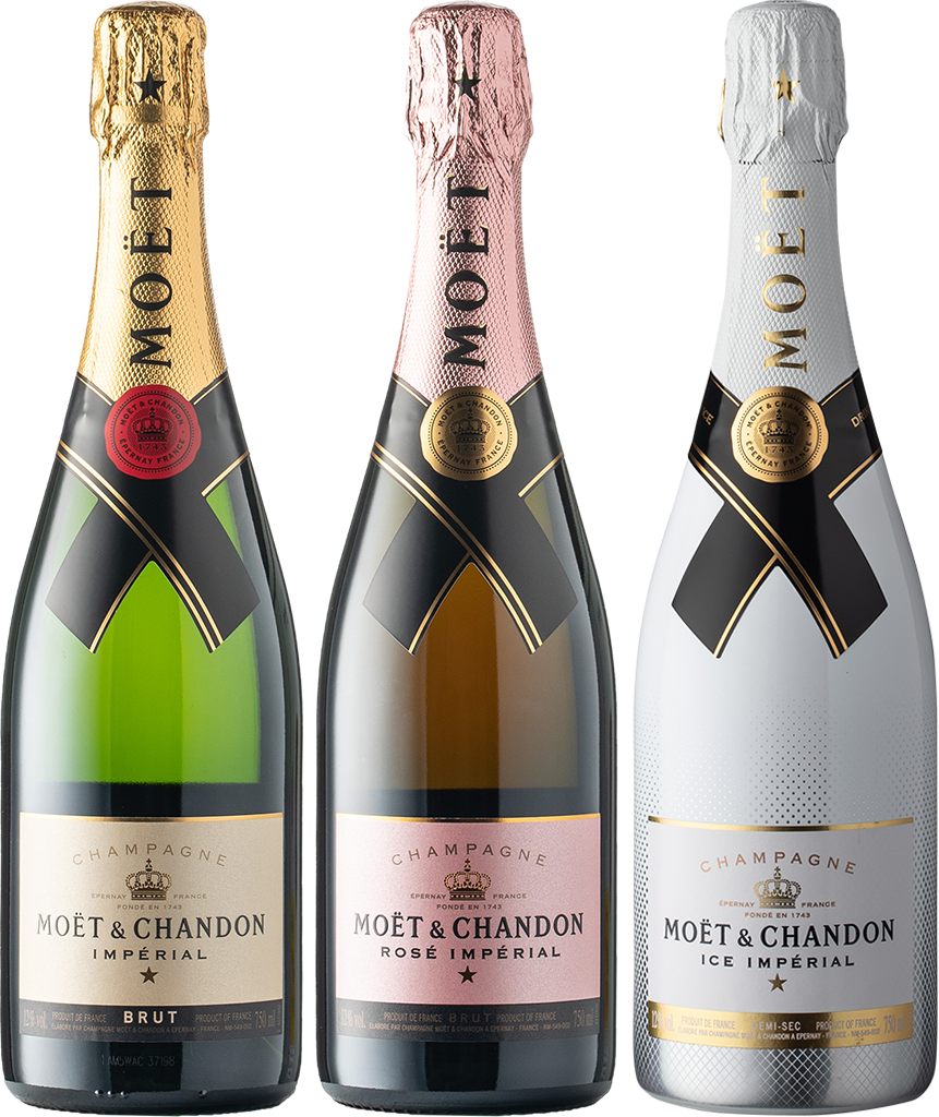 Weinset: Moët All Time Classic Package