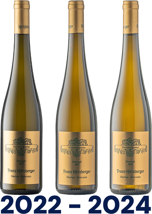 Vertikale: Weißburgunder Smaragd Vertikale: Weißburgunder Smaragd