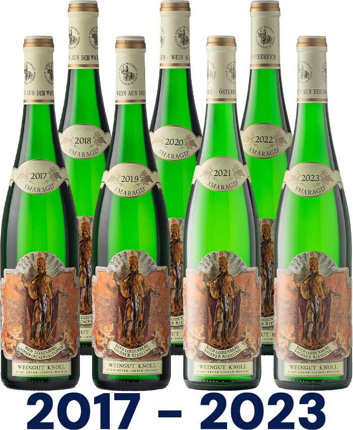 Vertikale: Riesling Ried Loibenberg Smaragd Vertikale: Riesling Ried Loibenberg Smaragd